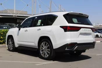 Lexus LX 600 VIP 2023 Model Year Black Interior Brand New Under Warranty and Contract Service