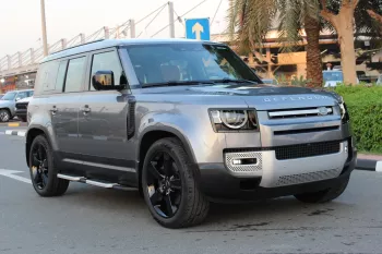 LAND ROVER DEFFENDER HSE V6 2024 GCC SPECS ALTAYER AGENCY BRAND NEW UNDER WARRANTY + CONTRACT SERVICE