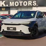 Toyota BZ4X Long Range Pro with Electric Back Door 2WD 2023 Model Year White Color - Thumbnail 1