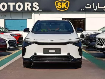 Toyota BZ4X Long Range Pro with Electric Back Door 2WD 2023 Model Year White Color