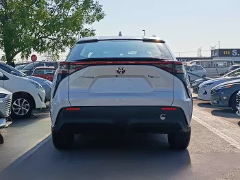 Toyota BZ4X Long Range Pro with Electric Back Door 2WD 2023 Model Year White Color