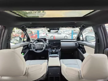 Toyota BZ4X Long Range Pro with Electric Back Door 2WD 2023 Model Year White Color