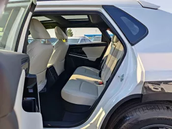 Toyota BZ4X Long Range Pro with Electric Back Door 2WD 2023 Model Year White Color