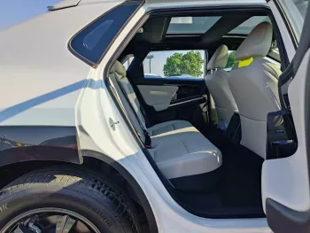 Toyota BZ4X Long Range Pro with Electric Back Door 2WD 2023 Model Year White Color