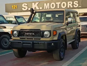 Toyota Land Cruiser LX Hard Top LC76 4.5L V8 Diesel Full Option 5 Door M/T 2024 Model Year
