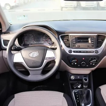 Hyundai Accent Petrol 1.6L 2023 Model Year White Color