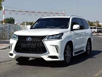Lexus LX570 Full Option 5.7L V8 4WD 2017 Model Year White Color
