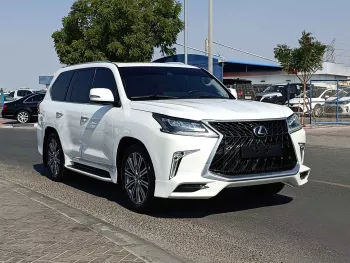Lexus LX570 Full Option 5.7L V8 4WD 2017 Model Year White Color