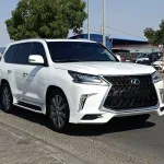 Lexus LX570 Full Option 5.7L V8 4WD 2017 Model Year White Color - Thumbnail 3