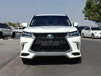 Lexus LX570 Full Option 5.7L V8 4WD 2017 Model Year White Color