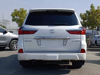 Lexus LX570 Full Option 5.7L V8 4WD 2017 Model Year White Color