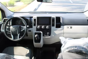 TOYOTA HIACE 3.5L V6 PETROL 13 SEATER HIGH ROOF DX MT 2024 MODEL YEAR
