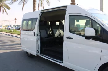 TOYOTA HIACE 3.5L V6 PETROL 13 SEATER HIGH ROOF DX MT 2024 MODEL YEAR