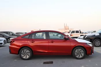 TOYOTA YARIS Y+ 1.3L PETROL CVT 2024 MODEL YEAR RED COLOR