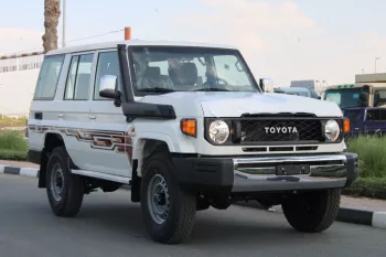LHD - TOYOTA LANDCRUISER LC76 4.5L V8 DIESEL MANUAL 2024 MODEL YEAR