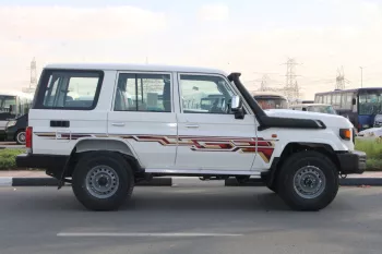 LHD - TOYOTA LANDCRUISER LC76 4.5L V8 DIESEL MANUAL 2024 MODEL YEAR