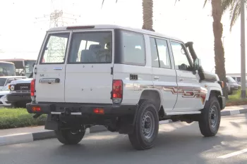 LHD - TOYOTA LANDCRUISER LC76 4.5L V8 DIESEL MANUAL 2024 MODEL YEAR