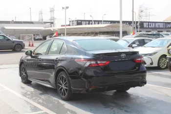 TOYOTA CAMRY SE 2.5L PETROL FWD 2023 MODEL YEAR BLACK
