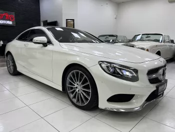 Mercedes-Benz S Class Coupe 500 V8 Full Option 2016 Model Year White Color 