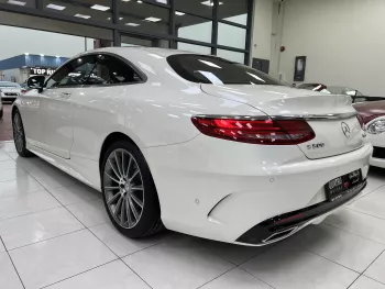 Mercedes-Benz S Class Coupe 500 V8 Full Option 2016 Model Year White Color 