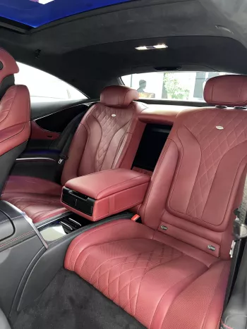 Mercedes-Benz S Class Coupe 500 V8 Full Option 2016 Model Year White Color 