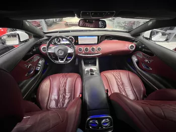 Mercedes-Benz S Class Coupe 500 V8 Full Option 2016 Model Year White Color 
