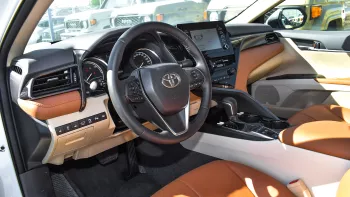 Toyota Camry GLE 2.5L V4 Hybrid 2023 Model Year White Color