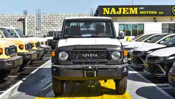 Toyota Land Cruiser Single Cab 4.0L V6 2024 Model Year Gray Color