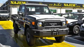 Toyota Land Cruiser Single Cab 4.0L V6 2024 Model Year Gray Color