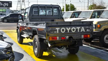 Toyota Land Cruiser Single Cab 4.0L V6 2024 Model Year Gray Color