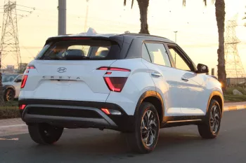 LHD - HYUNDAI CRETA 1.5L PETROL LUXURY 2024 MODEL YEAR CREAMY WHITE PEARL