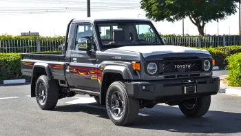 Toyota Land Cruiser Single Cab 4.0L V6 4WD 2024 Model Year Gray Color