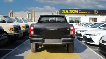 Toyota Hilux GR Petrol 4.0L 4WD Full Option 2024 Model Year Black Color