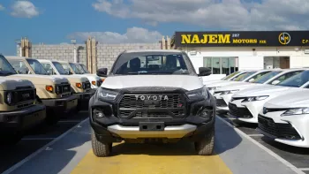Toyota Hilux GR Petrol 4.0L 4WD Full Option 2024 Model Year Black Color