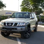 Nissan Patrol Super Safari V6 4WD 2023 Model Year Creamy White Color - Thumbnail 1