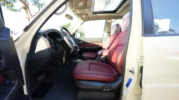 Nissan Patrol Super Safari V6 4WD 2023 Model Year Creamy White Color