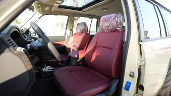 Nissan Patrol Super Safari V6 4WD 2023 Model Year Creamy White Color