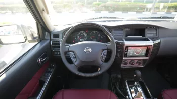 Nissan Patrol Super Safari V6 4WD 2023 Model Year Creamy White Color