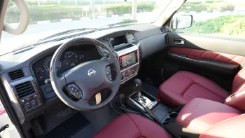 Nissan Patrol Super Safari V6 4WD 2023 Model Year Creamy White Color