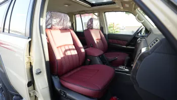 Nissan Patrol Super Safari V6 4WD 2023 Model Year Creamy White Color