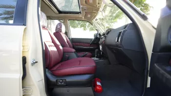 Nissan Patrol Super Safari V6 4WD 2023 Model Year Creamy White Color