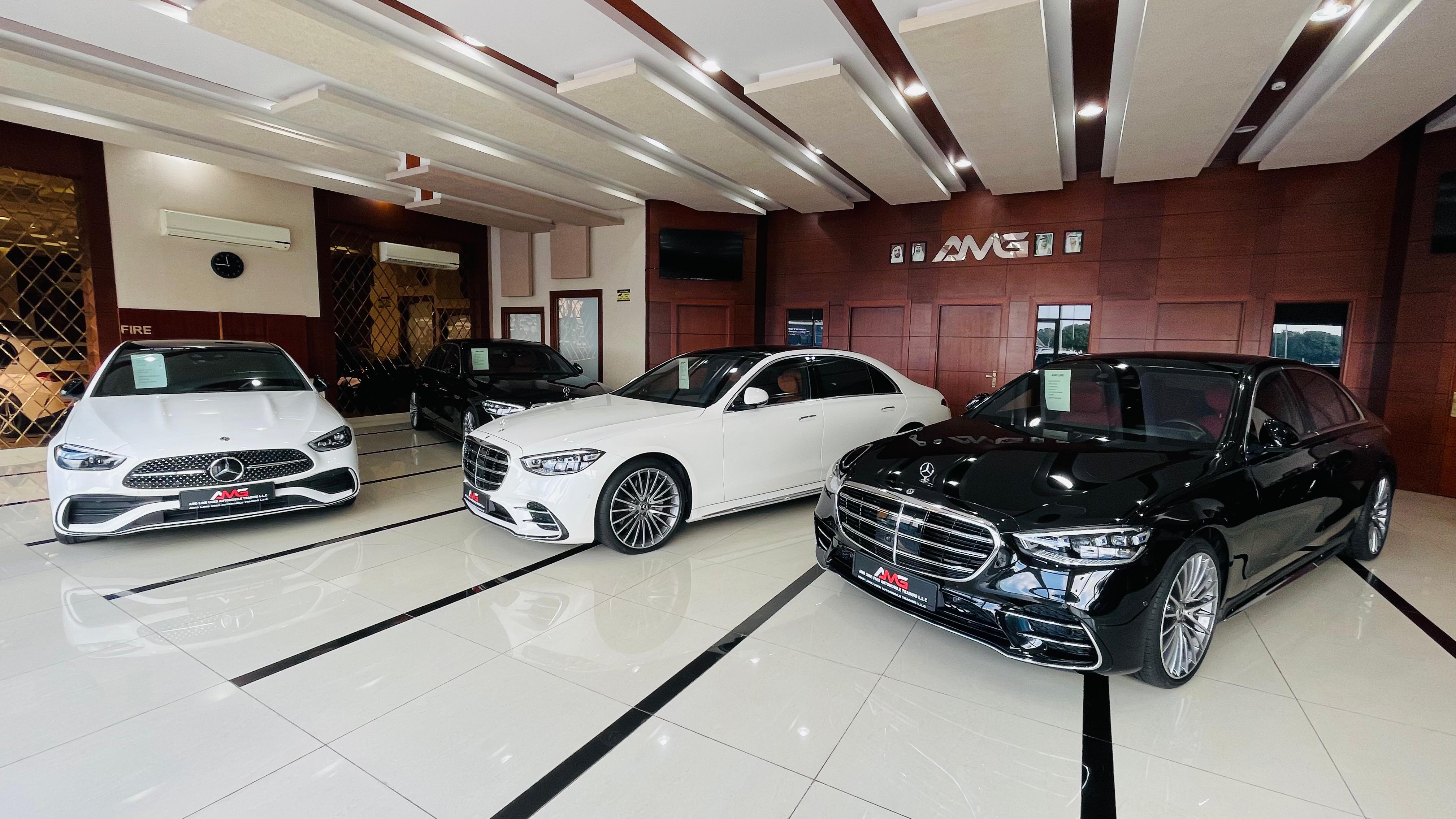 AMG Line Used Automobile dealership logo
