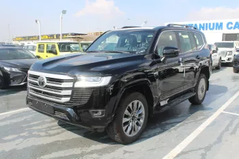 TOYOTA LAND CRUISER VX PLUS 3.5L PETROL 2023 MODEL YEAR BLACK