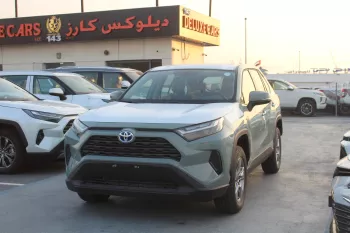 Toyota RAV4 2.5l Petrol AWD 2023 Model Year Green Color