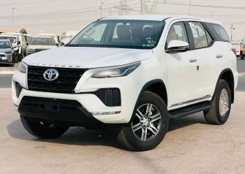 Toyota Fortuner 2WD 2.7L V4 2023 Model Year White Color