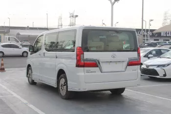 TOYOTA GRANVIA PREMIUM 3.5L PETROL RWD 2023 MODEL YEAR WHITE