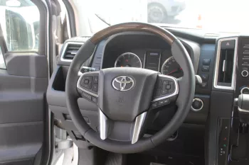 TOYOTA GRANVIA PREMIUM 3.5L PETROL RWD 2023 MODEL YEAR WHITE