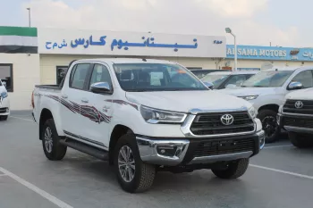 TOYOTA HILUX S-GLX 2.4L DIESEL 4WD 2024 MODEL YEAR WHITE