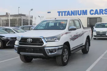 TOYOTA HILUX S-GLX 2.4L DIESEL 4WD 2024 MODEL YEAR WHITE