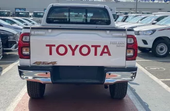 TOYOTA HILUX 2.8L DIESEL PICKUP 2024 MODEL YEAR WHITE COLOR